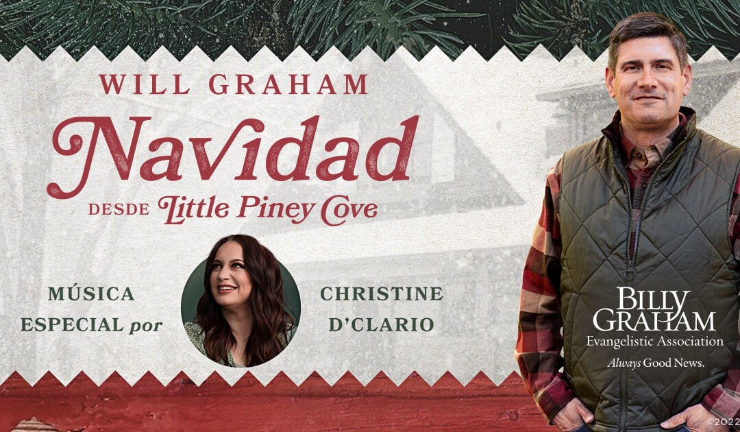 Christine D’Clario y Will Graham en un Especial de Navidad desde la casa de Billy Graham