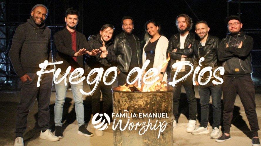 “Fuego de Dios”, nuevo sencillo de Familia Emanuel Worship