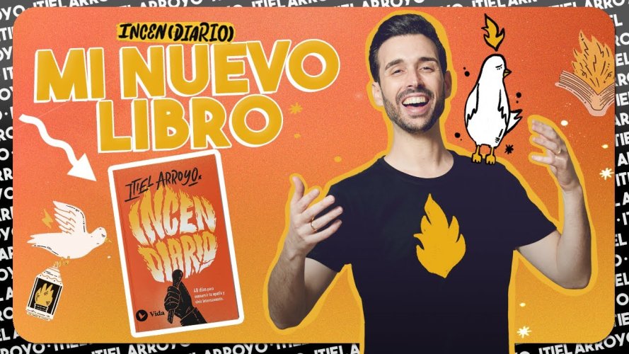 Incendiario, el libro de Itiel arroyo se consolida como un Best seller