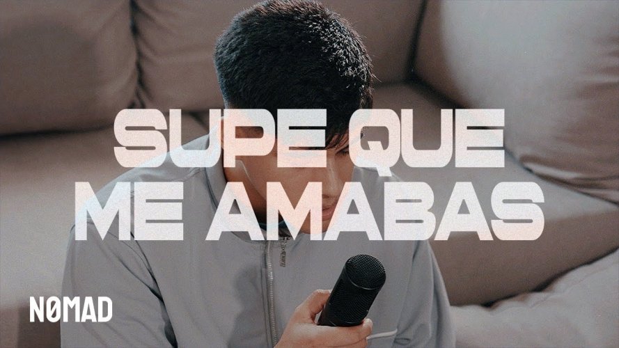 Samu Robles reinterpreta «Supe que me amabas»