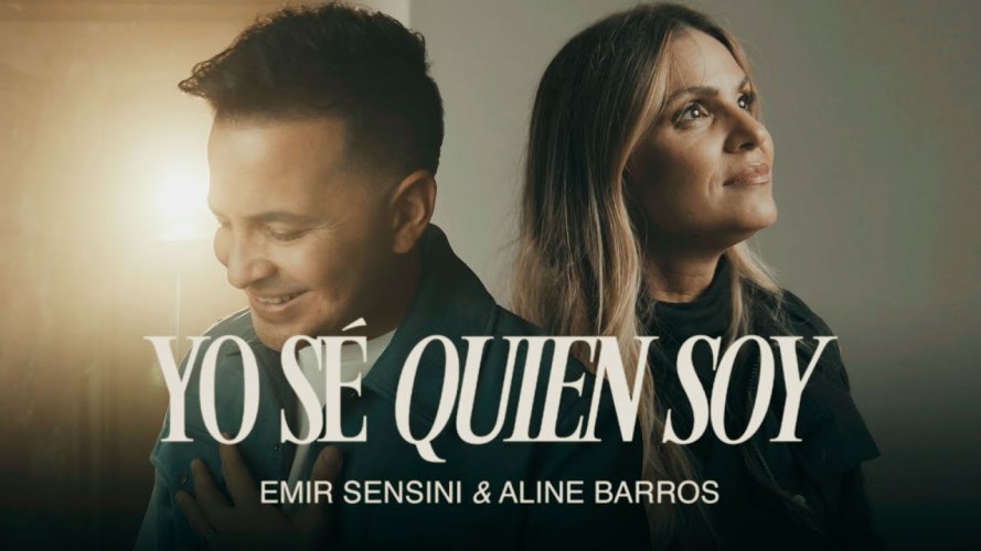 Emir Sensini y Aline Barros cantan: Yo sé quién soy