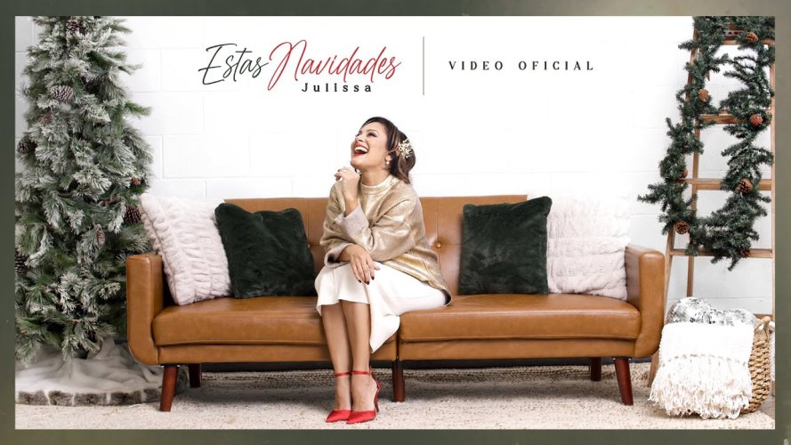 Julissa presenta el sencillo navideño, Estas Navidades