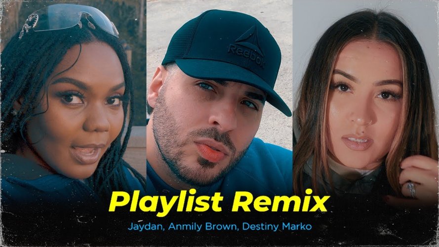 Jaydan se une a Destiny Marko y Anmily Brown en el sencillo: “Playlist”