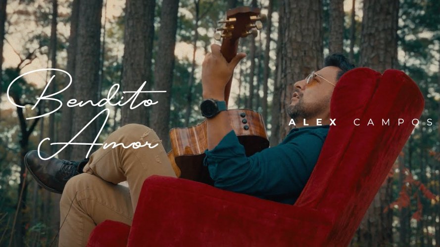 Alex Campos recibe el 2024 con el impactante video de su nuevo sencillo “Bendito Amor”