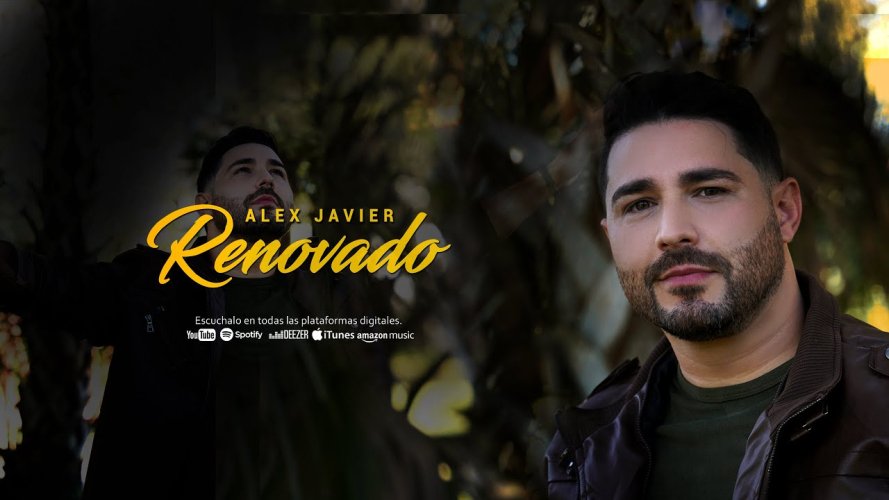 Luego del gran alcance del video “Renovado” Alex Javier estrena la versión radial