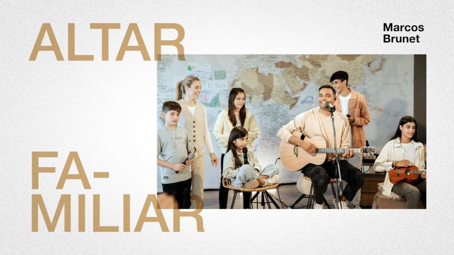 Marcos Brunet presentó su nuevo álbum titulado «Altar Familiar»