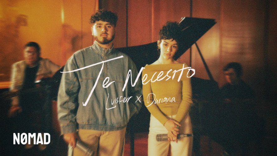 Te necesito (sesión acústica), la sincera canción en la voz de Luis Fer