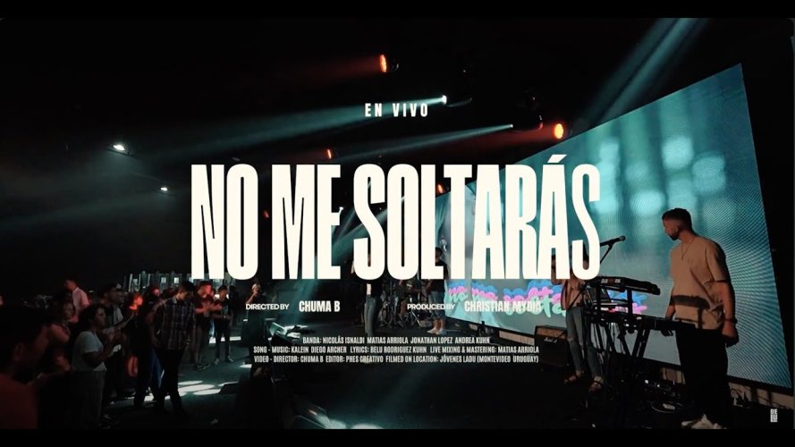 Belu Rodríguez Kuhn presenta versión en vivo de No Me Soltarás