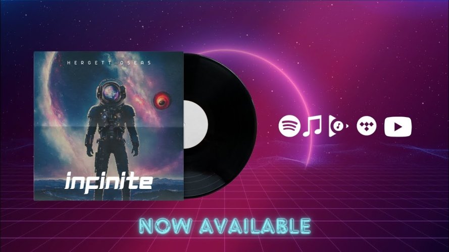 El productor estadounidense Hergett Óseas presentó su sencillo “Infinite”