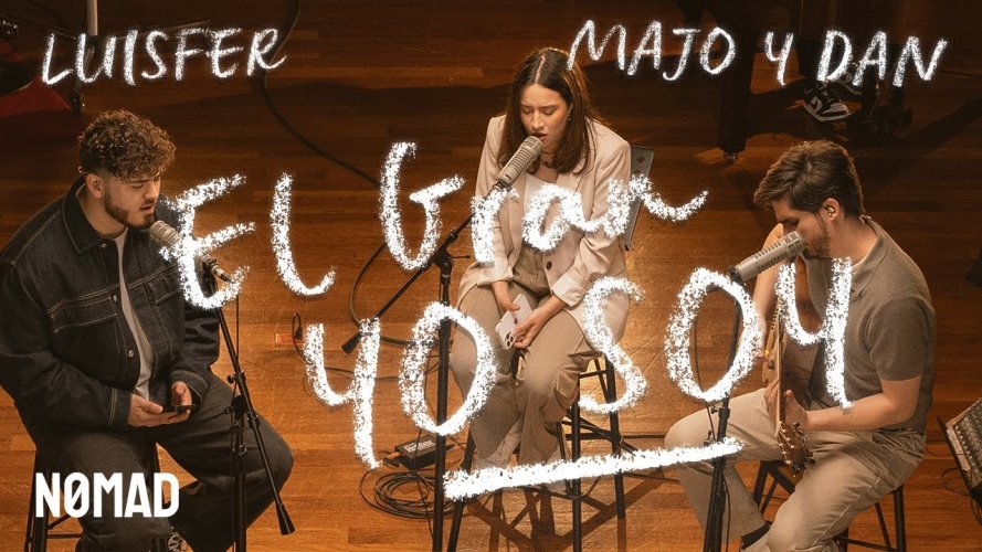 El cantante LUISFER se une a Majo y Dan para interpretar, El Gran Yo Soy