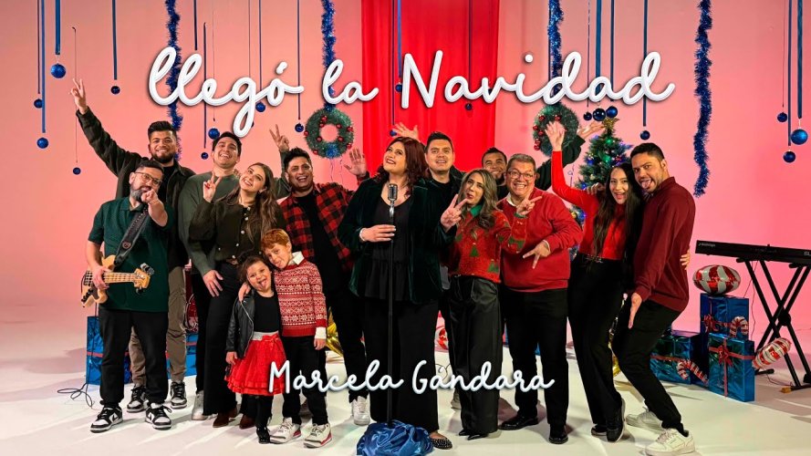 Marcela Gandara anuncia el lanzamiento de su tema: Llegó la Navidad