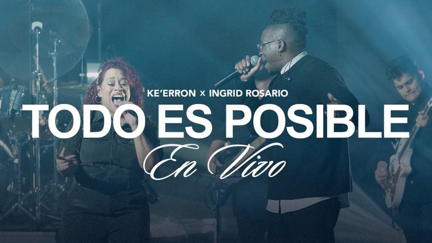 Ke’Erron presenta Todo Es Posible junto a Ingrid Rosario en vivo