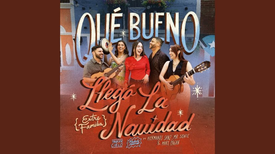 Artistas puertorriqueños presentan versión de Qué Bueno Llegó La Navidad