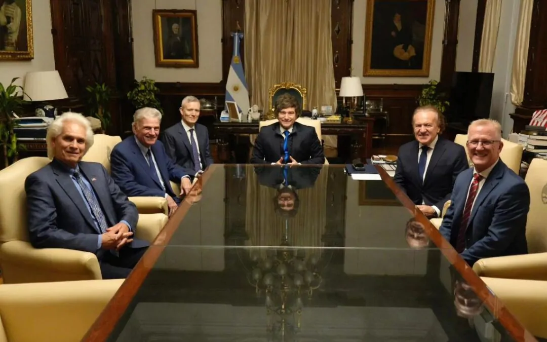 Franklin Graham se reúne con el presidente Javier Milei unos días antes de Esperanza Buenos Aires